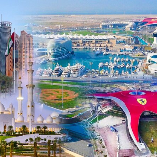 Abu Dhabi City Tour with Ferrari World or Yas Island Transfers